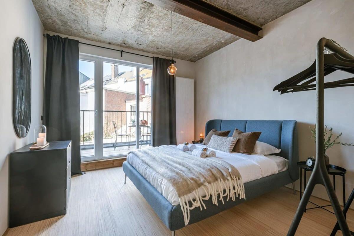 Huswell - Industrial Apartment With Terrace In Antwerpen Exteriör bild
