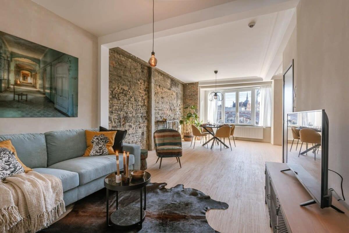 Huswell - Industrial Apartment With Terrace In Antwerpen Exteriör bild